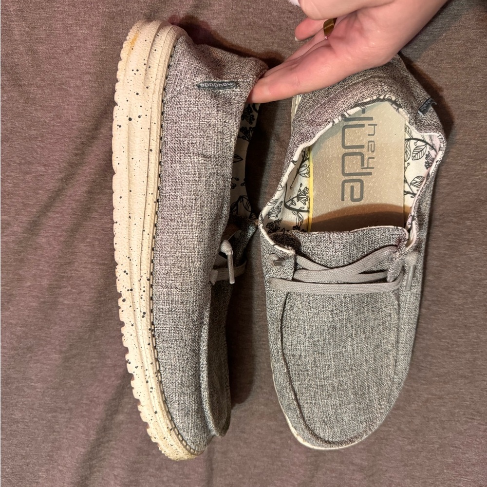 Hey Dude Women’s Gray Casual Shoes